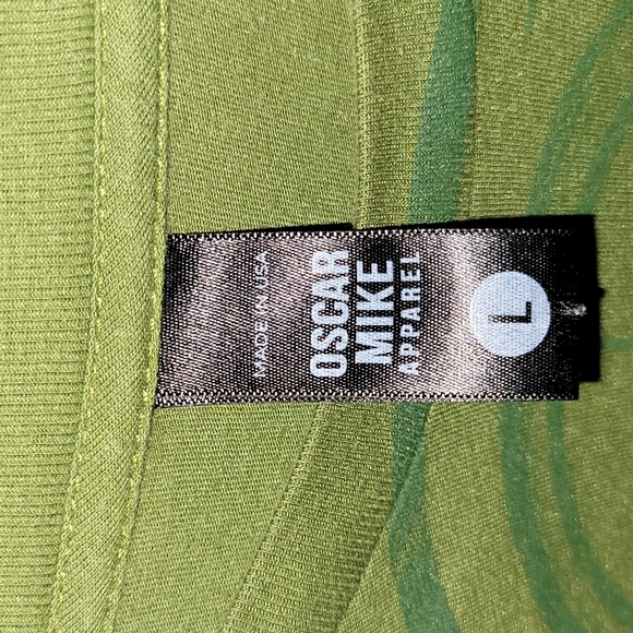 Made in USA. Oscar Mike Apparel.  T shirt size Large. - Picture 3 of 7